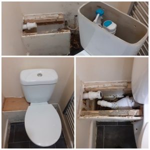 Toilet leak repair Toilet leak repair
