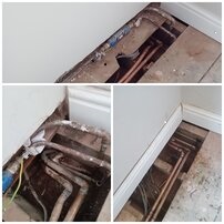 Central heating pipework adjustmen Central heating pipework adjustment
